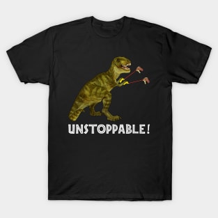 Tyrannosaurus Rex with Grabbers is UnStoppable 2 T-Shirt